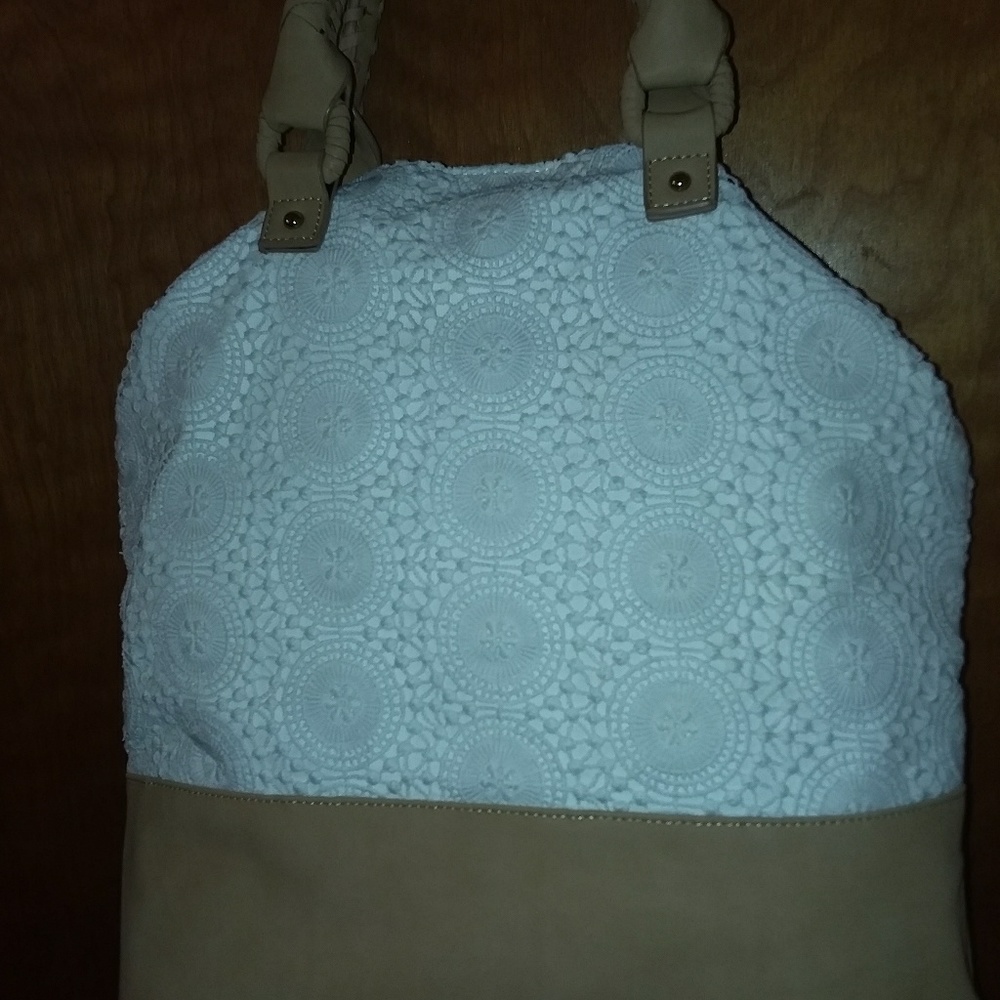 Merona Crochet 2-Tone Hobo - Picture 8 of 8